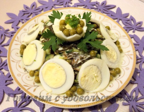 Дальневосточный салат из морской капусты