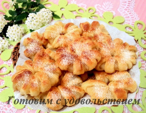 печенье с ананасами